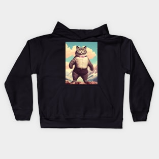 The Beefcake Kitty Brigade - Fisher Kids Hoodie